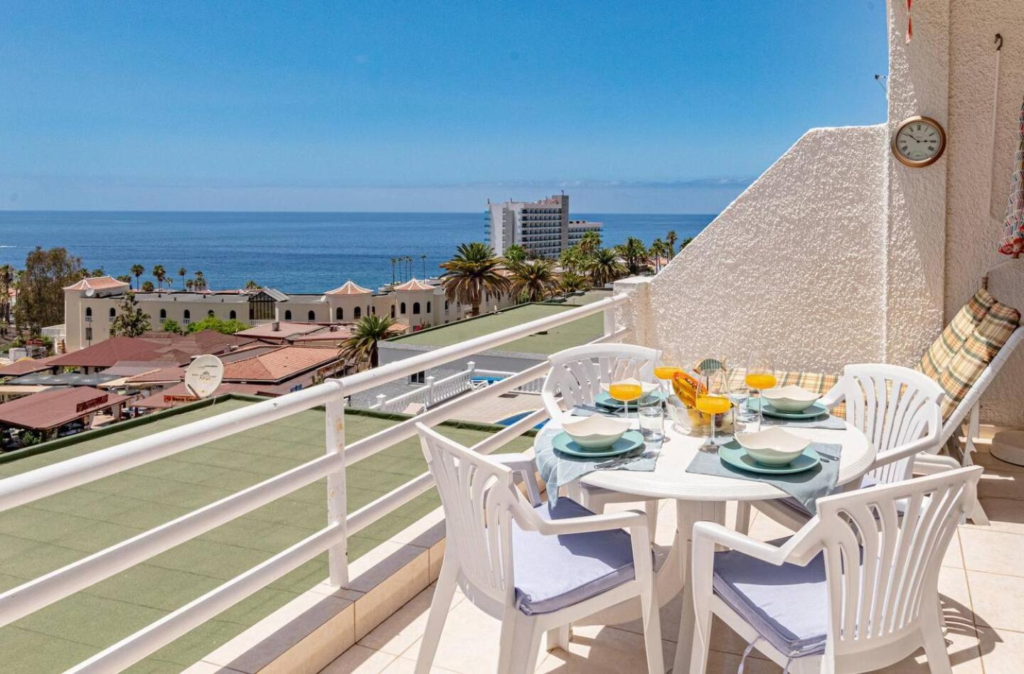 Sunny Oceanview Terrace By Dream Homes Tenerife Acantilado de los Gigantes Екстер'єр фото
