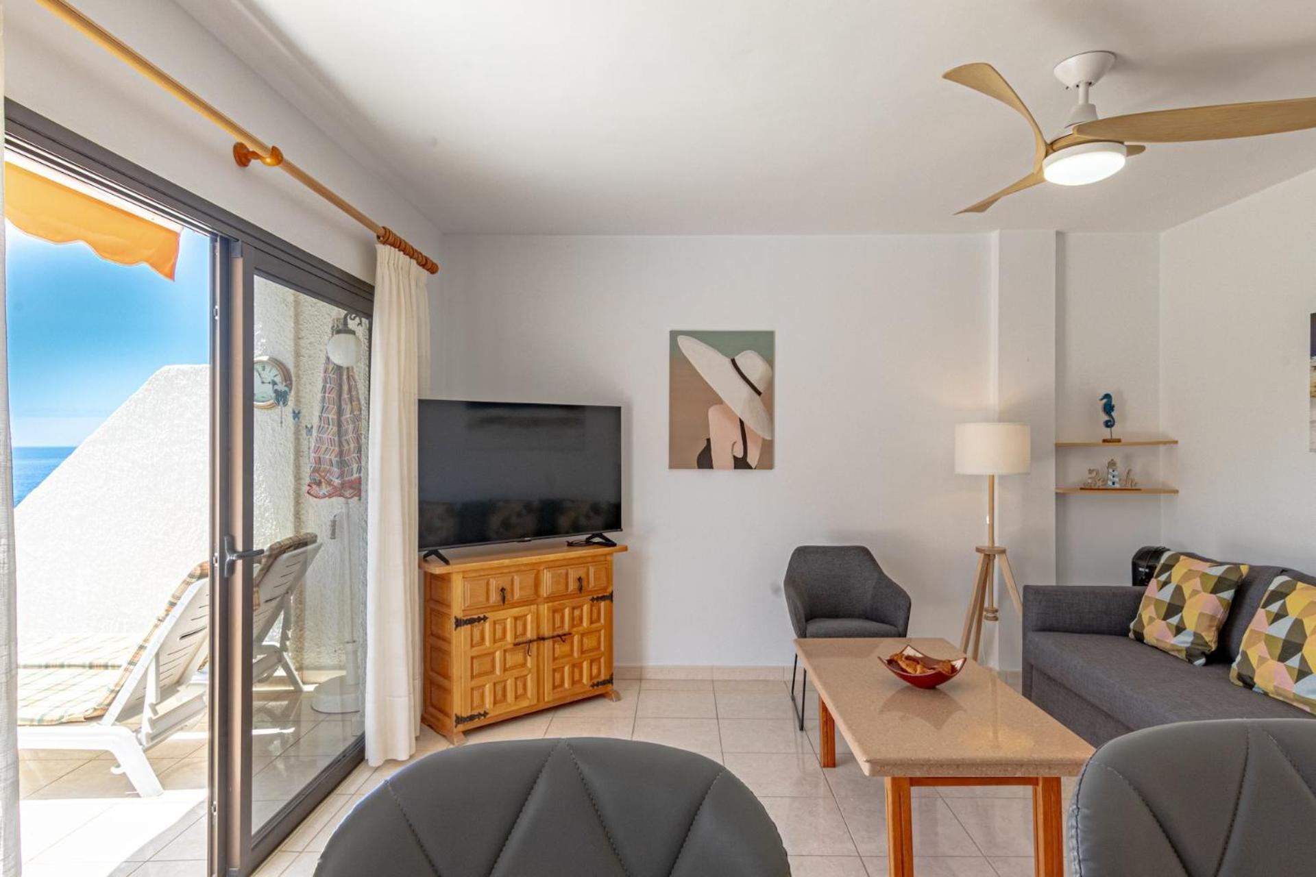 Sunny Oceanview Terrace By Dream Homes Tenerife Acantilado de los Gigantes Екстер'єр фото