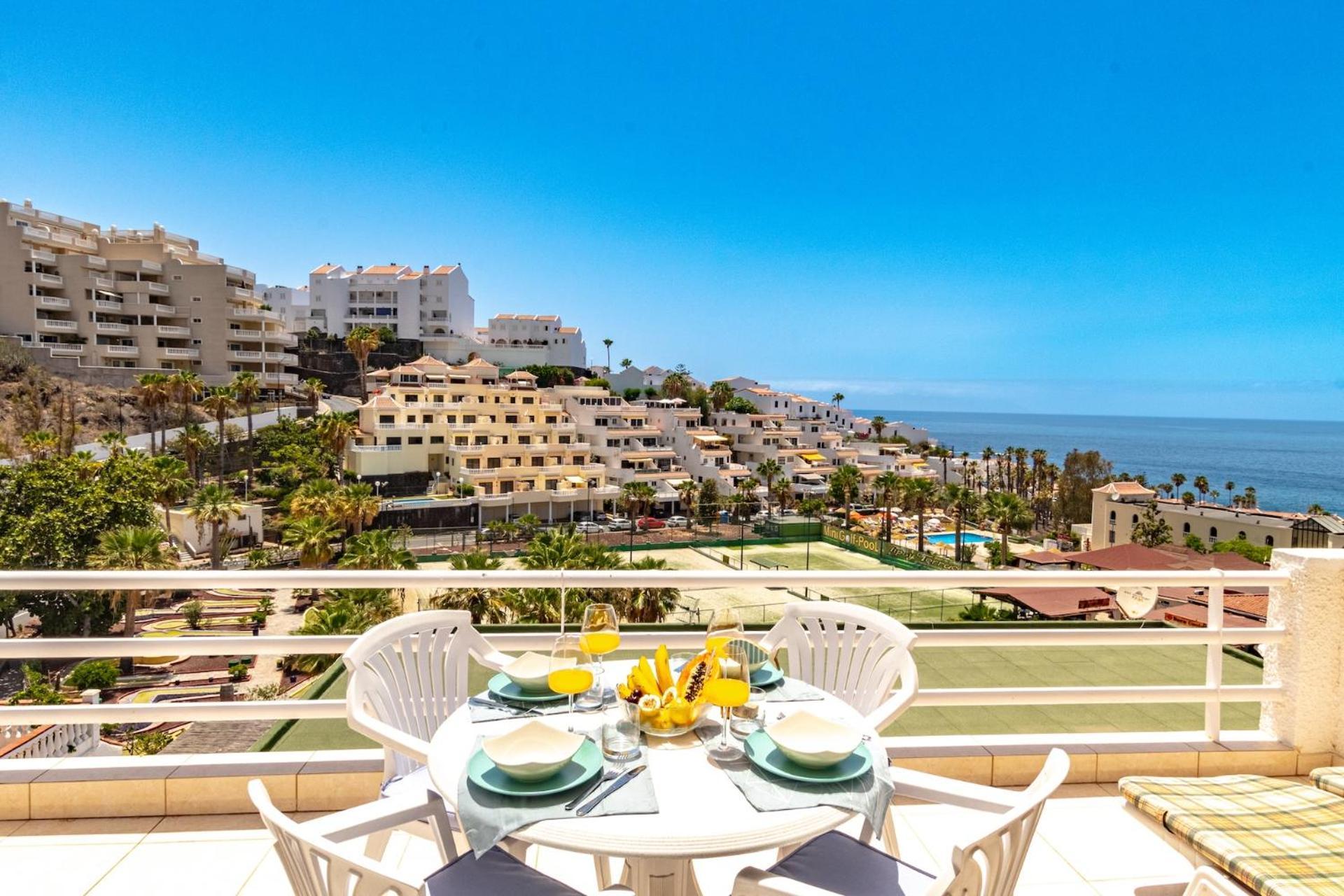 Sunny Oceanview Terrace By Dream Homes Tenerife Acantilado de los Gigantes Екстер'єр фото